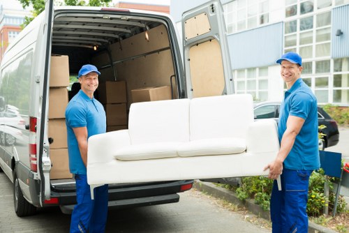 Man With Van Knightsbridge recycling and sustainability service in a local urban setting