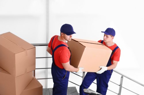 Man with a van assisting a local Knightsbridge home move