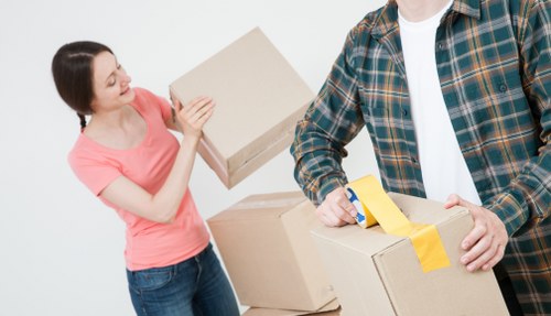 Payment security and card processing for a moving service