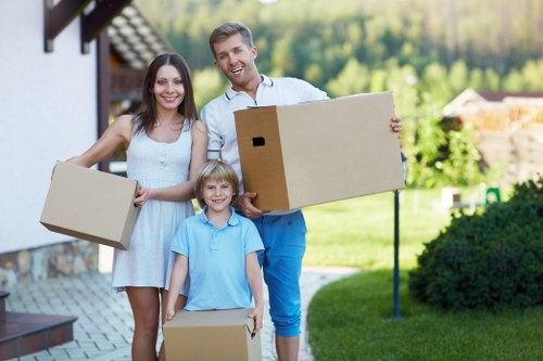 Man and van service for residential moves in Knightsbridge