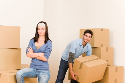 Removal truck hire service for a Knightsbridge residential move
