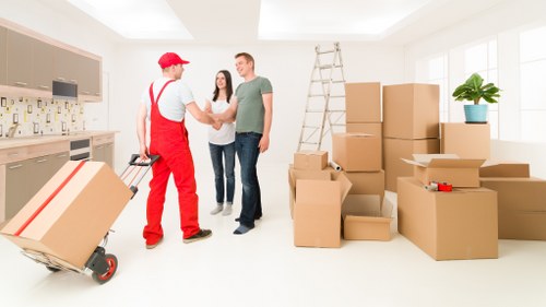 Knightsbridge house relocation service with fragile item protection