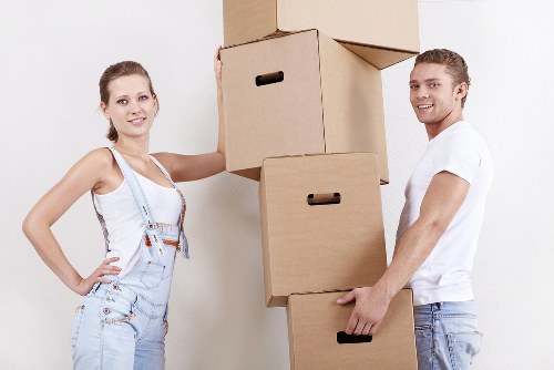 Careful furniture removal from a central London flat