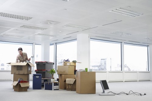 Careful packing and loading for a Knightsbridge apartment move
