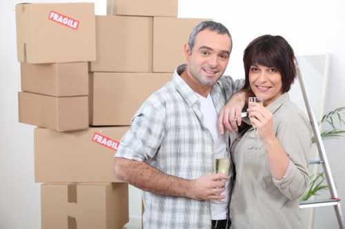 Professional packing and furniture handling for an office move